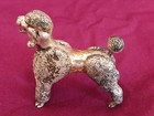Vintage Sterling Silver Poodle Paperweight Kirk   Son 1970-1973 112 Gm Retired