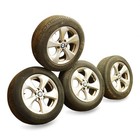 11-17 Bmw X3 F25 Wheel Rim Style 306 17x8j 5-120mm Et43 5 Spoke Set Of 4 Oem