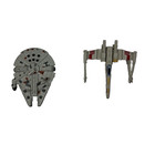 Lot Of 6 Hot Wheels Star Wars Starships   2  Stands