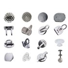 Dental Orthodontic Lingual Button Crimpable Mesh Base Hook Bondable Button Chain