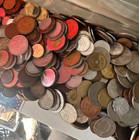 Over 100 World Coins International Foreign 1  Lbs Bulk Lot Free Shipping Gd - Bu