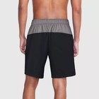 Speedo Men s 5 5  Colorblock Swim Shorts - Gray black S
