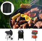 Bbq Round Grill Cover 30  Barbecue Waterproof Outdoor Lightweight Uv Protection