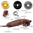 Multifunction Corded Mini Circular Saw Machine Set  400w High Powered Cordles   