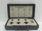 Unibit Carbide Hole Cutters Plumber   s Kit Made In Usa 6 Pcs Cutter Set With Case