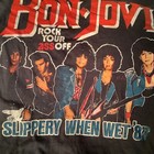  rare  Holy Grail Bon-jovi Vtg Tshirt- Slippery When Wet Tour 87 Medium 