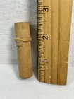 Sewing Needle Storage Wooden Box Including 15 Needles Size 1 Sharps Vintage