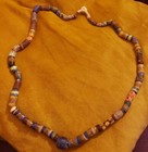 Ancient Roman Phoenician Mosaic Glass Bead Necklace Museum Artifact