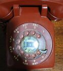 Rotary Dial  Western Electric  Bell System   Phone  Red  Untested  For Parts