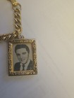 Vintage 1956 Elvis Presley Charm Bracelet Photo Frame  Guitar  Heart   Hound Dog