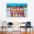 Sexy Bikini Girls Poster Canvas Poster Naked Wall Art