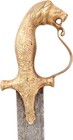 Indo Persian Lion Head Shamshir