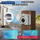 50 Amp Rv Power Outlet Box  125v 250v Nema 14-50r Rv Outlet  Weatherproof Electr