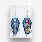 Nightmare Before Christmas Jack Skellington   Sally  Gothic   Coffin  Earrings
