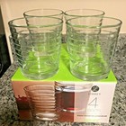 Libbey Whiskey Cocktail Tumber Heavy Bottom 4 Glasses 12 9oz Set Free Shipping