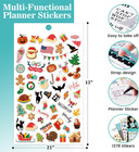 Planner Stickers - 28 Sheets  Journal Stickers For Monthly  Weekly And Daily  13