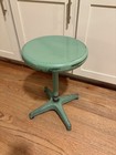 Vintage 50 s Mcm Ajusto Equipment Co  Industrial Adjustable Stool Chair