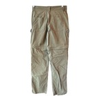 Boy Scouts Of America Convertible Cargo Pants Olive Green Men s Size 30 Unhemmed