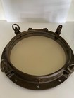 Antique Rostand Large Bronze Porthole 20 1 2  Military Liberty Ship