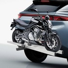 450 Lbs Motorcycle Carrier Heavy Duty Dirt Bike Rack Hitch Mount Hauler W  Ramp