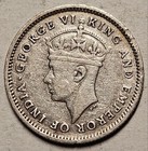 British Guiana  4 Pence  1942  Fine   0561 Ounce Silver