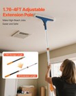 Vevor Telescopic Extension Pole 1 76-4 Ft Multi-purpose For Painting Cleaning