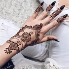 Natural Black Mehndi Henna Cones 25g   Temporary Tattoo Body Art