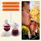 Premium Chalice Communion Cups Set     100 With Wafer   100  Concord Grape Juice