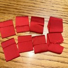 Lot Of 8 Red Boy Scout Shoulder Loops Epaulets  4 Sets 