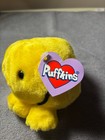 Puffkins Happy The Smiley Face 6-10-98 Vintage Swibco 6684 Beanie Ball Plush Nwt