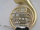 Newest Beautiful French Horn Double 4 Keys F bb Brass Instrument With Case