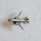 Vintage Pewter Air Canada Airlines Passenger Commercial Airplane Lapel Pin   Mt1
