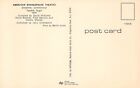 Shakespeare Festival Theatre Stratford Ct Twelfth Night 1974 Vtg Postcard C11