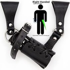 Medieval Sword Holder Adjustable Functional Genuine Leather Sword Frog -8 Colors