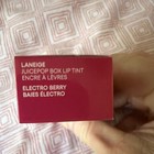 Laneige Juicepop Box Lip Tint - Electro Berry Shade  0 15 Oz