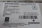 Branson Cpx-952-518r 2 5 Gal Tank Capacity 120vac Ultrasonic Cleaner