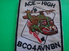 Us Army B Company 4th Aviation Battalion Ace High Patch From Vietnam War Era