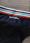 Abercrombie Kids Girls Two Piece Bikini Swimsuit Size 11-12 Navy Blue  Euc 