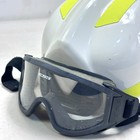 Bullard Usrx Ems Fire Helmet Black With Goggles Mfg 09 26 2019 Size 6 5-8