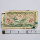 United States Military Payment Certificate Mpc 10 Ten Cent Note Series 641 Vtg