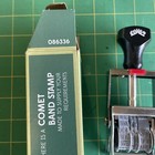 Comet Band Date Stamp New Never Used 086336