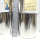 Qty 3  Empty Quart Paint Cans W  Lids Unlined Metal Paint Can Value Pack Of 3