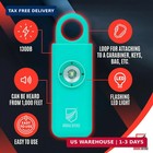 Original Defense   Siren Self-defense Alarm - 130 Db Keychain Alarm With Led Stro