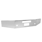 Chrome Front Bumper Tapered With Tow Hook Hole For Kenworth T800   T880 2004 