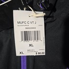 Adidas Tech Manchester United Mens Xl Slim Black Competition Jacket Windbreaker