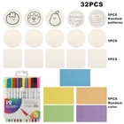  Magic Puffy Paint Kit  Magic 3d Foam Texture Painting Kit Including Multicolor