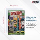 100 - Bcw Silver Resealable Thick  2-mil  Comic Book Bags 7-1 4  X 10-1 2 
