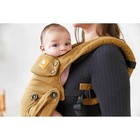 Baby Tula Explore Baby Carrier Ochre Linen Blend 7-45lb Mustard Yellow Ergonomic