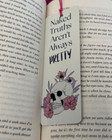 New Custom Design Large Bookmark And Color Tassel  Create Book Lover  Gift 