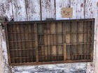 Rare Tubbs Mfg Co Wooden Printers Drawer Letterpress Tray Typeset Tray  25